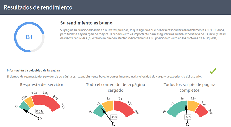 Pruebas de rendimiento